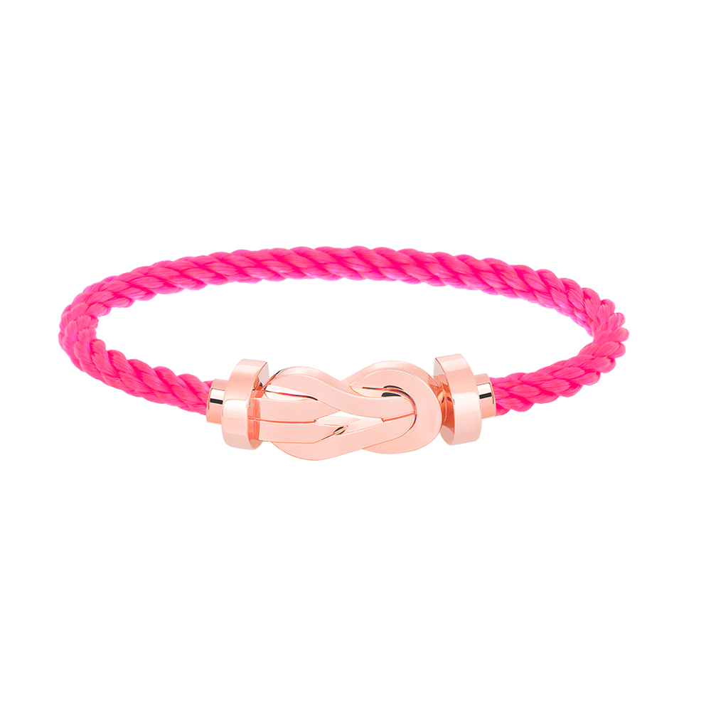 [Eternal Jewelry]CHANCE LARGE 8 FIGURE BUCKLE NO DIAMOND BRACELET ROSE GOLD