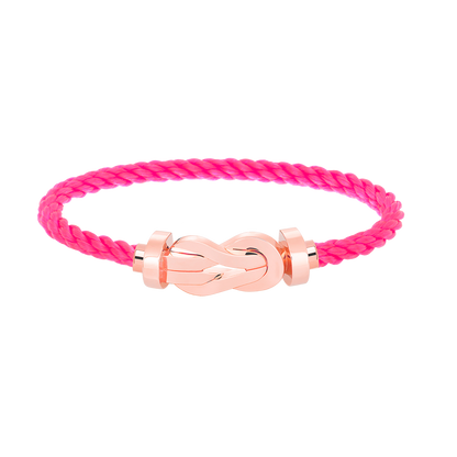 [Eternal Jewelry]CHANCE LARGE 8 FIGURE BUCKLE NO DIAMOND BRACELET ROSE GOLD