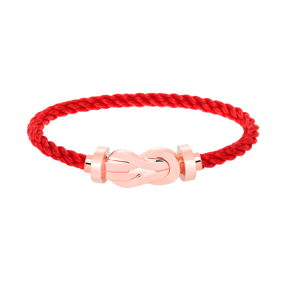 [Eternal Jewelry]CHANCE LARGE 8 FIGURE BUCKLE NO DIAMOND BRACELET ROSE GOLD