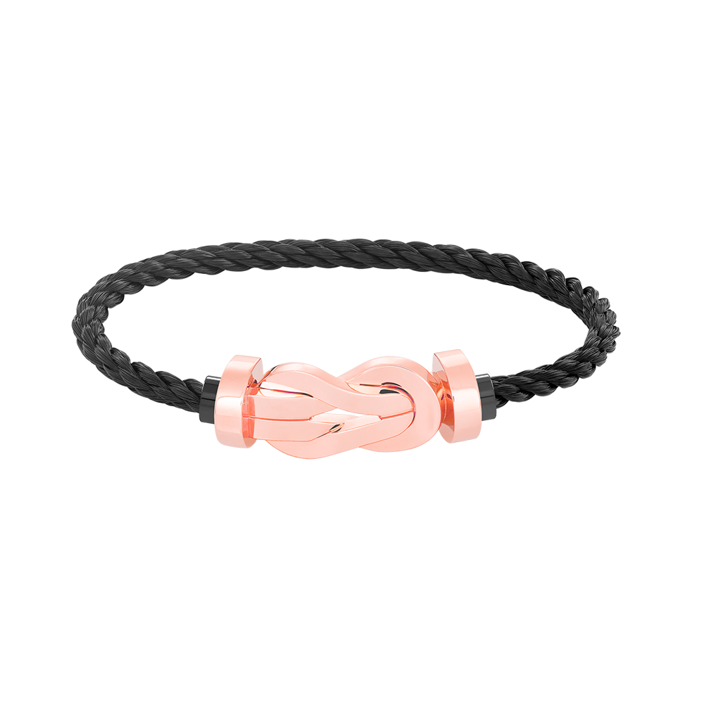 [Eternal Jewelry]CHANCE LARGE 8 FIGURE BUCKLE NO DIAMOND BRACELET ROSE GOLD