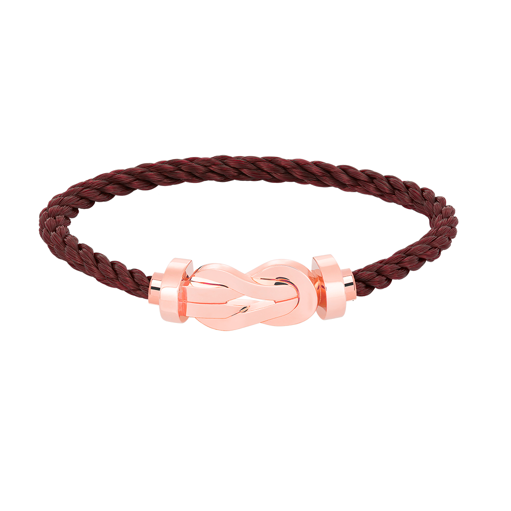 [Eternal Jewelry]CHANCE LARGE 8 FIGURE BUCKLE NO DIAMOND BRACELET ROSE GOLD