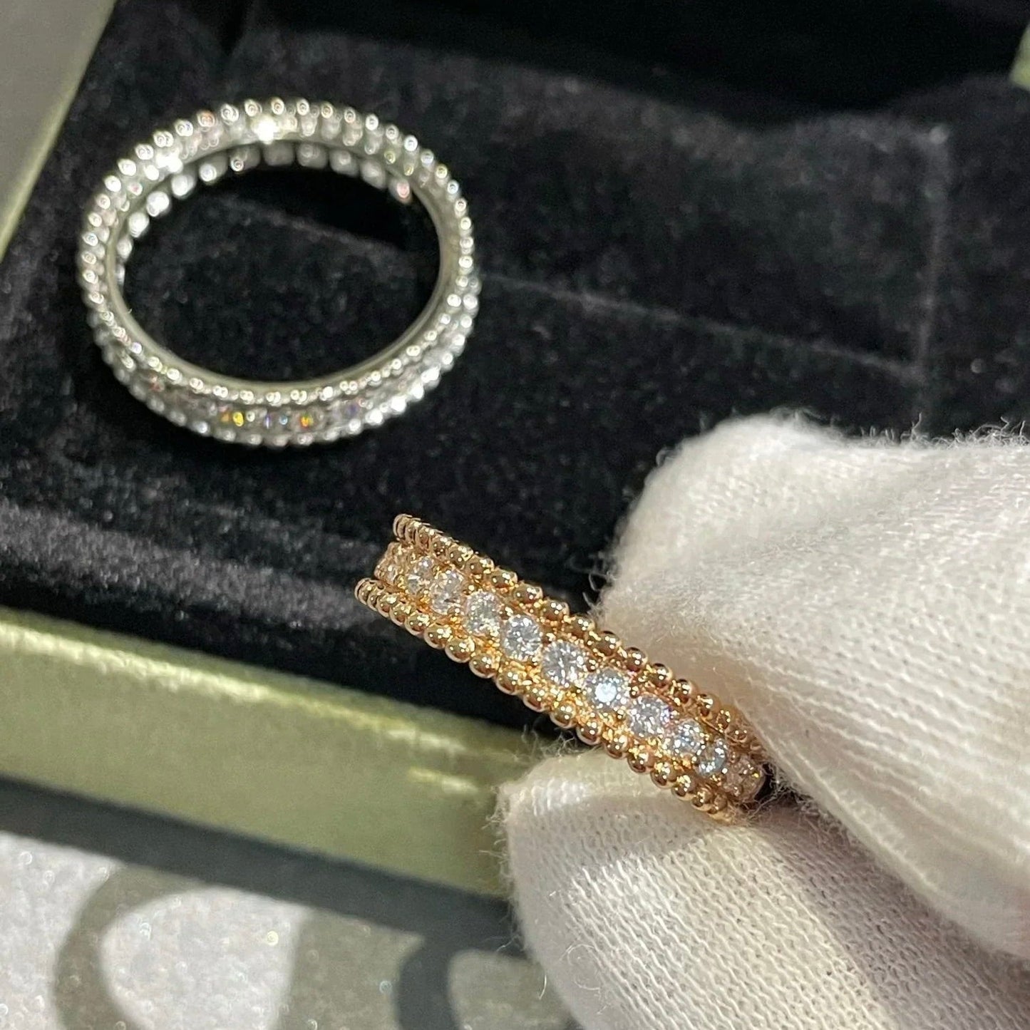 [Eternal Jewelry]PERLEE DIAMOND ROSE GOLD RING