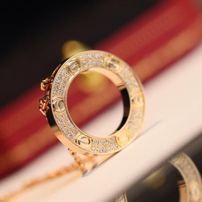 [Eternal Jewelry]LOVE NECKLACE ADJUSTABLE ROSE GOLD