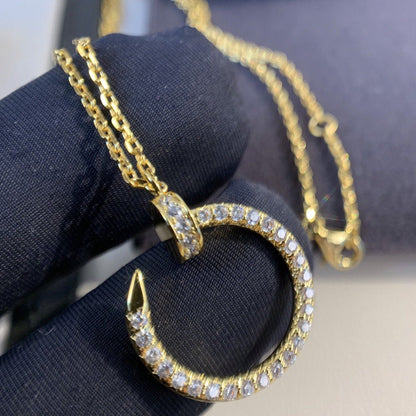 [Eternal Jewelry]JUSTE NECKLACE GOLD DIAMONDS