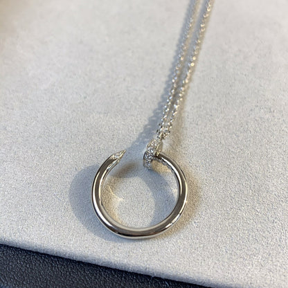 [Eternal Jewelry]JUSTE NECKLACE SILVER