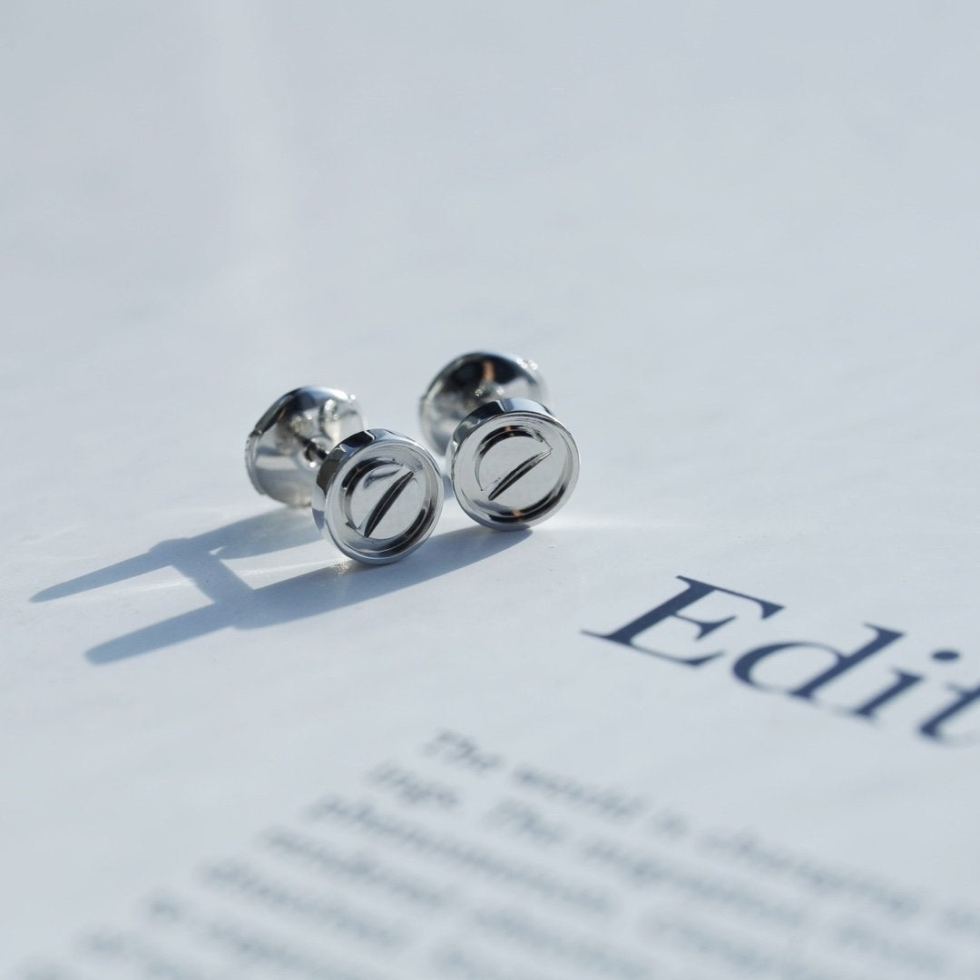 [Eternal Jewelry]LOVE EARRINGS SILVER 10MM