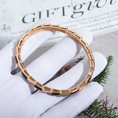 [Eternal Jewelry]SERPENTI BRACELET PINK GOLD ONYX