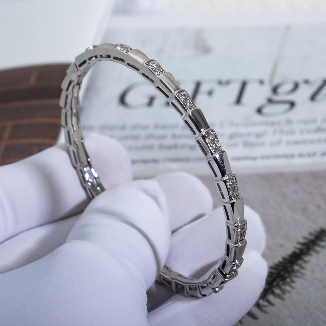 [Eternal Jewelry]SERPENTI BRACELET SILVER DIAMOND