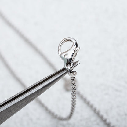 [Eternal Jewelry]PARENTESI NECKLACE SILVER