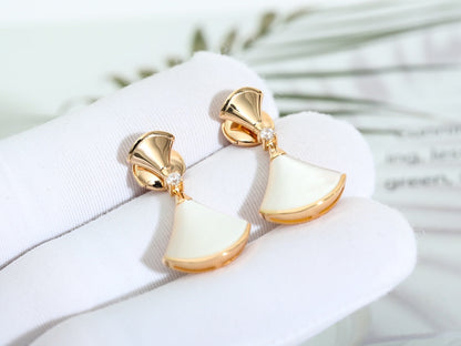 [Eternal Jewelry]DREAM MOP PINK GOLD EARRINGS