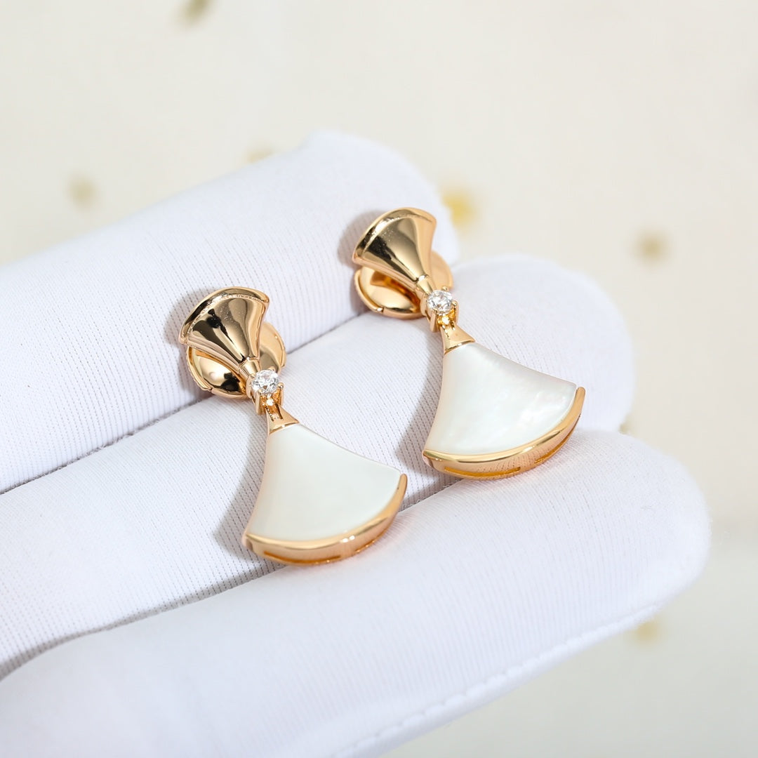 [Eternal Jewelry]DREAM MOP PINK GOLD EARRINGS