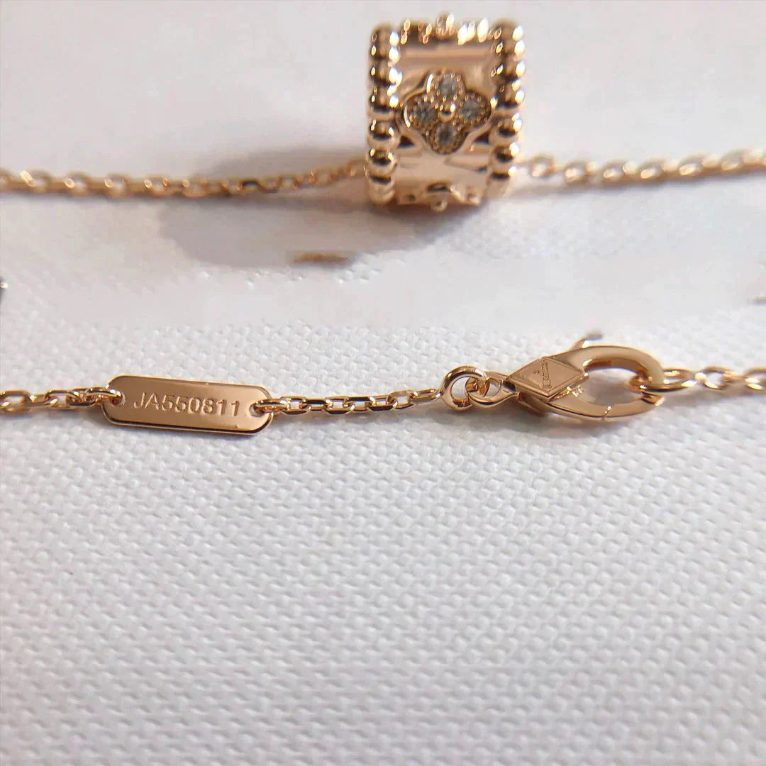[Eternal Jewelry]PERLEE PEDANT NECKLACE GOLD / ROSE GOLD