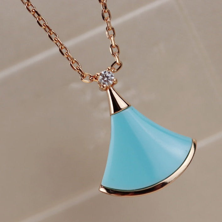[Eternal Jewelry]DREAM NECKLACE TURQUOISE PINK GOLD