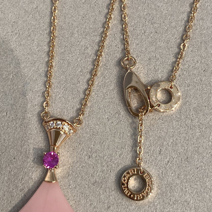 [Eternal Jewelry]DREAM NECKLACE PINK OPAL