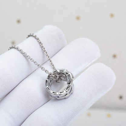 [Eternal Jewelry]SERPENTI SILVER NECKLACE DIAMOND