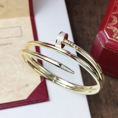 [Eternal Jewelry]JUSTE BRACELET 3.5MM DOUBLE ROW DIAMOND