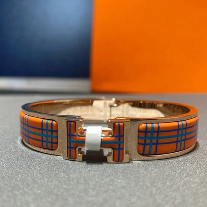 [Eternal Jewelry]H TARTAN BRACELET 12MM