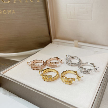 [Eternal Jewelry]SERPENTI EARRINGS DIAMOND