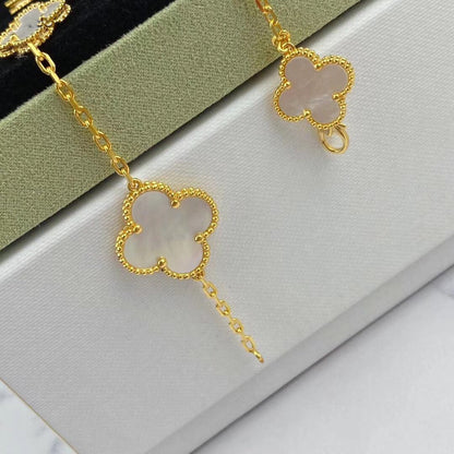 [Eternal Jewelry]MAGIC CLOVER MOP GOLD BRACELET 5 MOTIFS