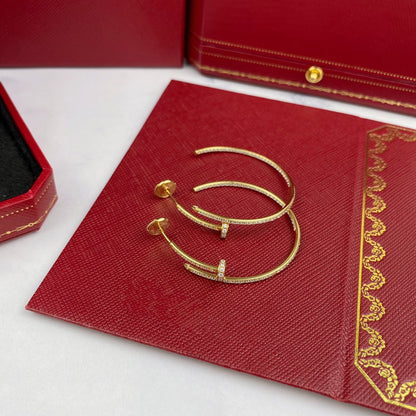 [Eternal Jewelry]JUSTE EARRINGS FULL DIAMONDS 1.8MM