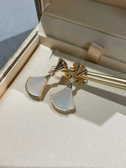 [Eternal Jewelry]DREAM MOP 1 DIAMOND EARRINGS