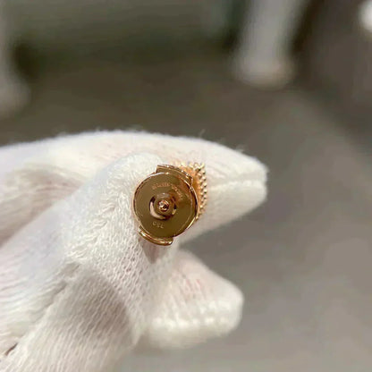 [Eternal Jewelry]HEART CARNELIAN STUD EARRINGS