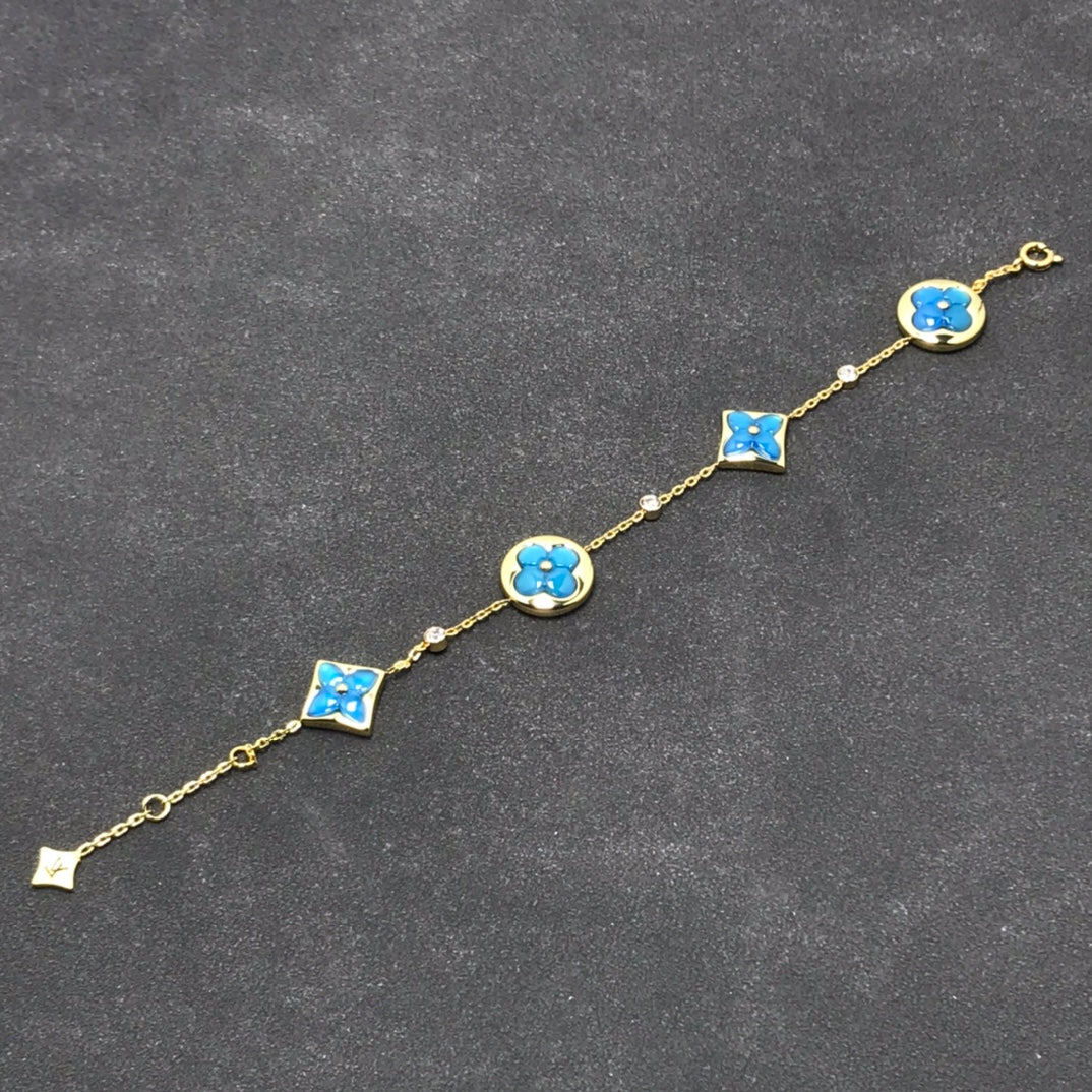 [Eternal Jewelry]STAR AND SUN TURQUOISE 4 MOTIFS 3 DIAMONDS