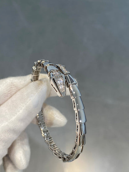 [Eternal Jewelry]SERPENTI BRACELET DIAMONDS SILVER