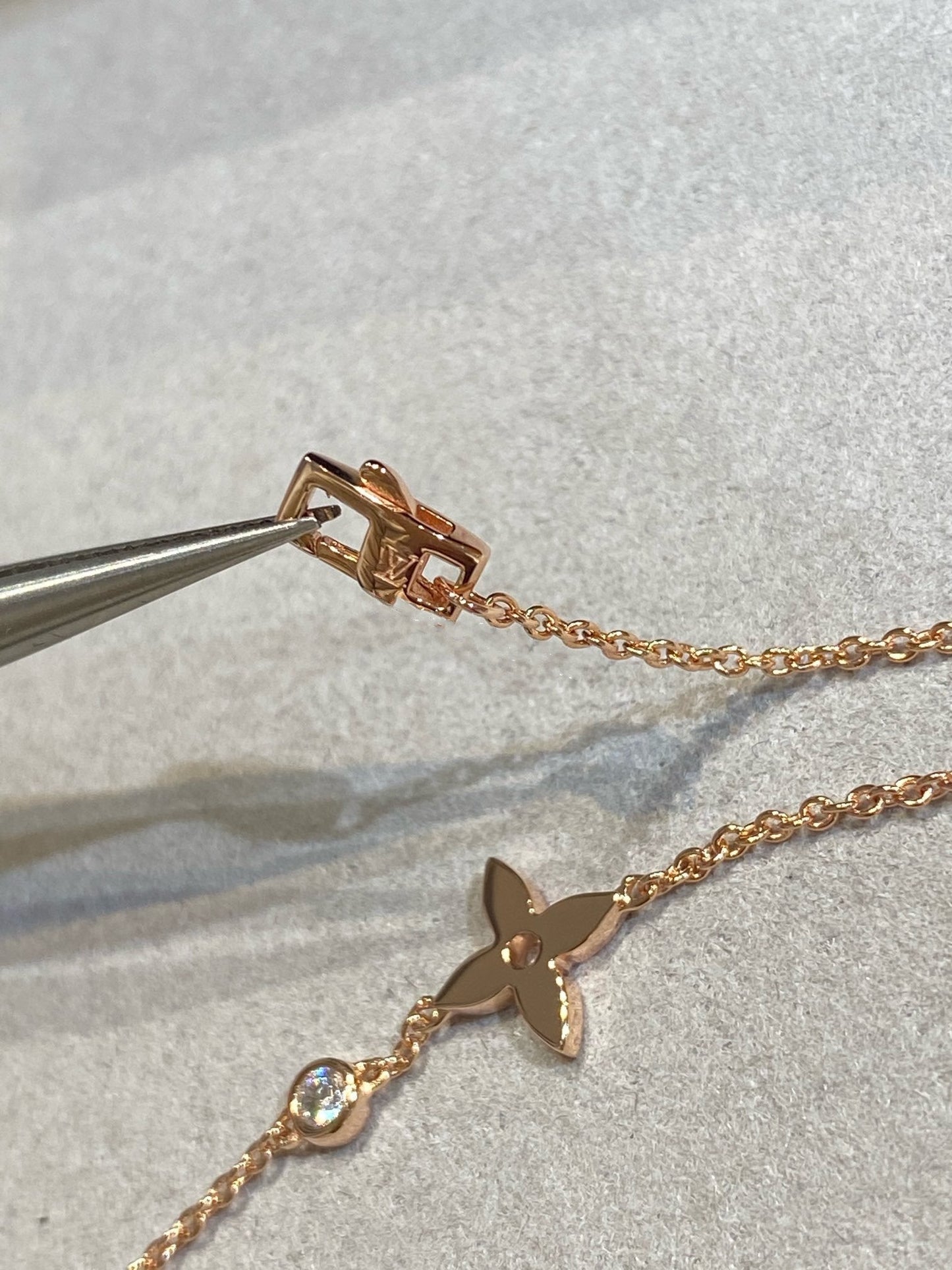 [Eternal Jewelry]STAR DIAMOND PINK GOLD BRACELET