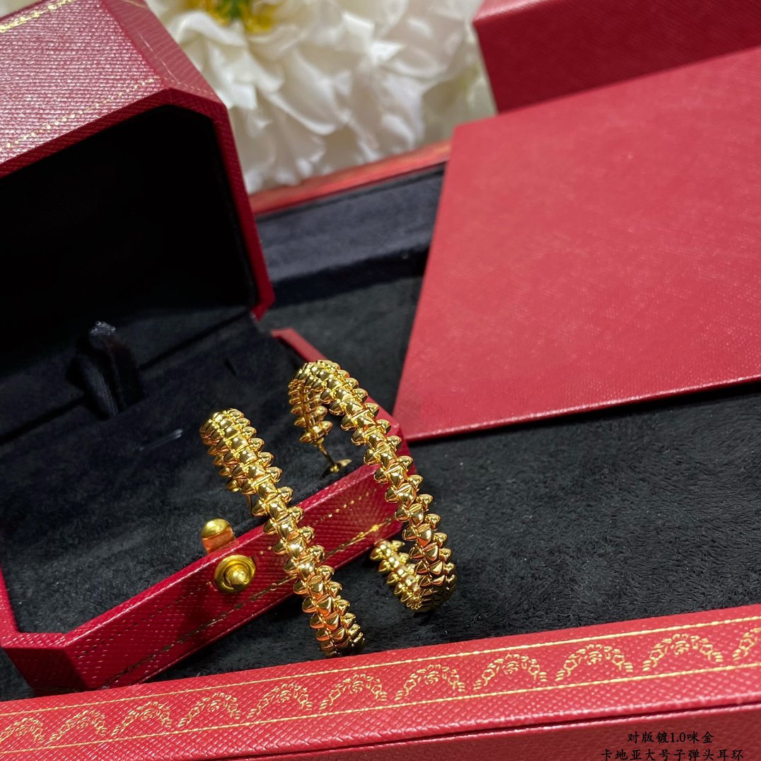 [Eternal Jewelry]CLASH LARGE HOOP EARRINGS