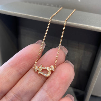 [Eternal Jewelry]FORCE 10 DIAMOND PINK GOLD NECKLACE MINI MODEL