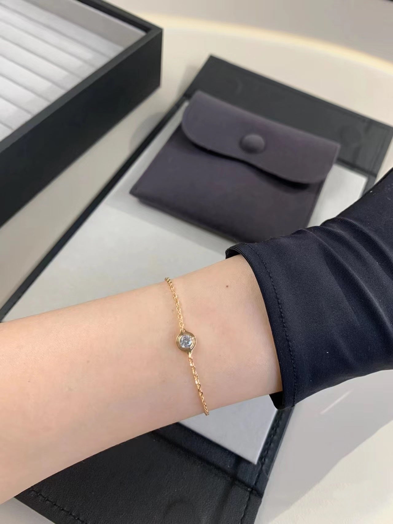 [Eternal Jewelry]DAMOUR DIAMOND LINK BRACELET