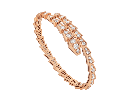 [Eternal Jewelry]SERPENTI BRACELET 6.8MM PINK GOLD DIAMOND