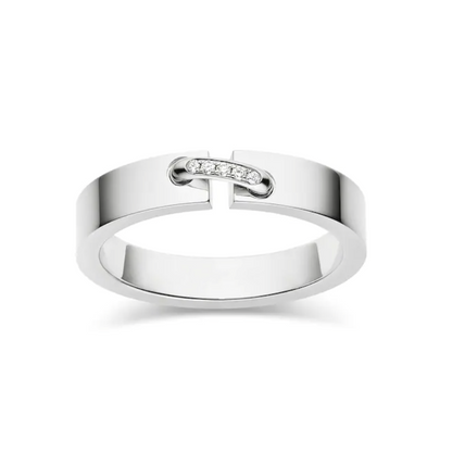[Eternal Jewelry]ALLIANCE LIENS VIDENCE DIAMOND 4MM RING