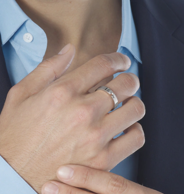 [Eternal Jewelry]ALLIANCE LIENS VIDENCE 4MM RING