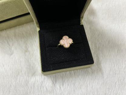 [Eternal Jewelry]Pink Clover Ring