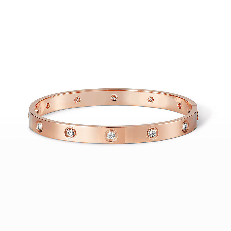[Eternal Jewelry]LOVE BRACELET 6.1MM 10 DIAMONDS