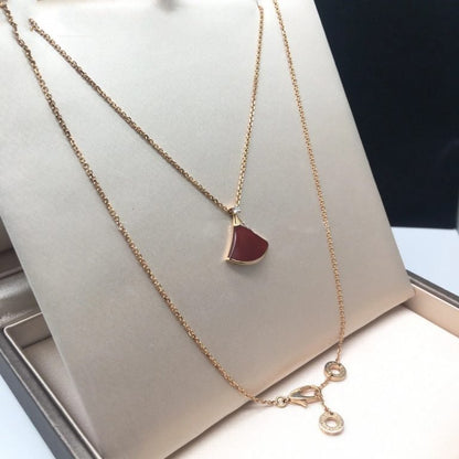 [Eternal Jewelry]DREAM NECKLACE CARNELIAN 1 DIAMOND