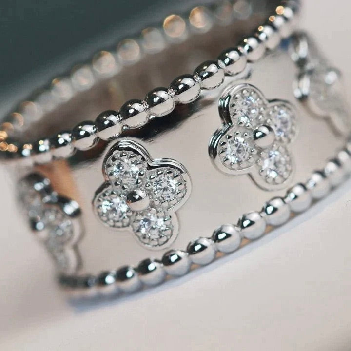 [Eternal Jewelry]CLOVER KALEIDOSCOPE RING 10MM