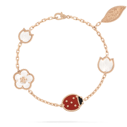 [Eternal Jewelry]LUCKY SPRING 5 MOTIF BRACELET