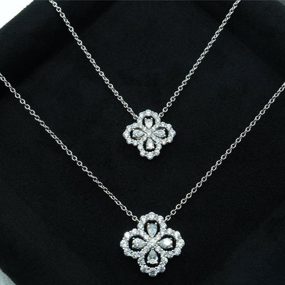 [Eternal Jewelry]LOOP NECKLACE FULL MOTIF DIAMOND COMBINATION