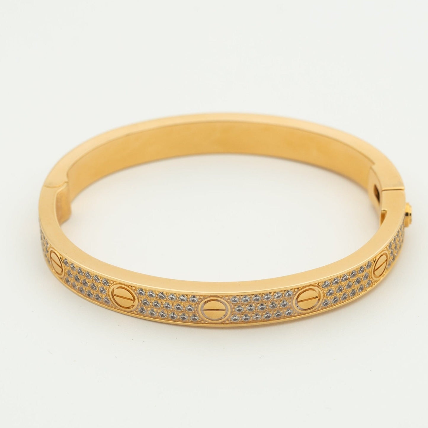 [Eternal Jewelry]LOVE BRACELET 6.1MM DIAMOND-PAVED