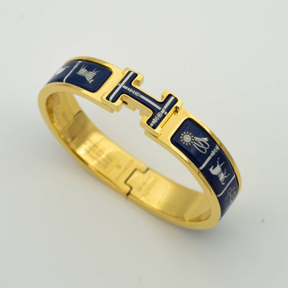 [Eternal Jewelry]H BRACELET BLUE CERAMIC
