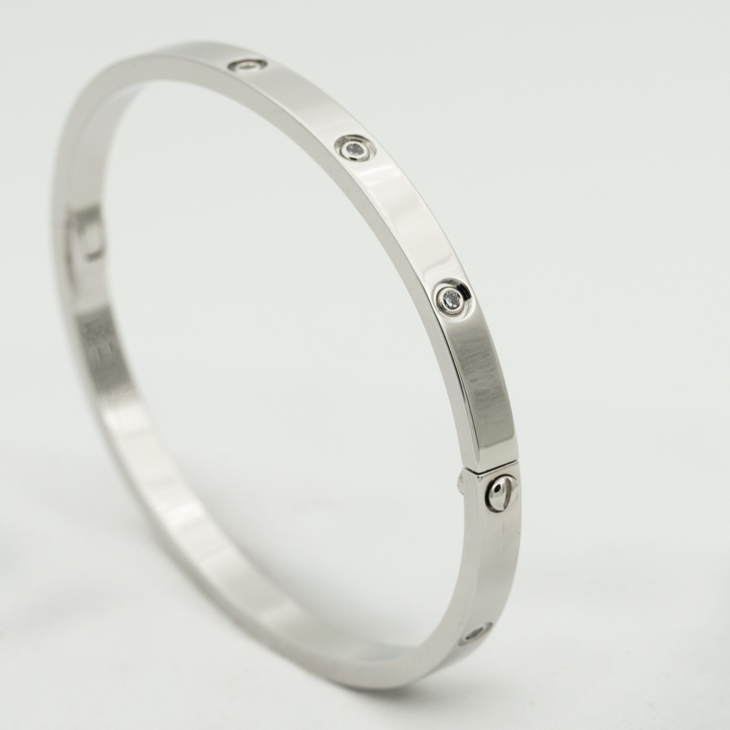 [Eternal Jewelry]LOVE BRACELET 3.65MM 10 DIAMONDS