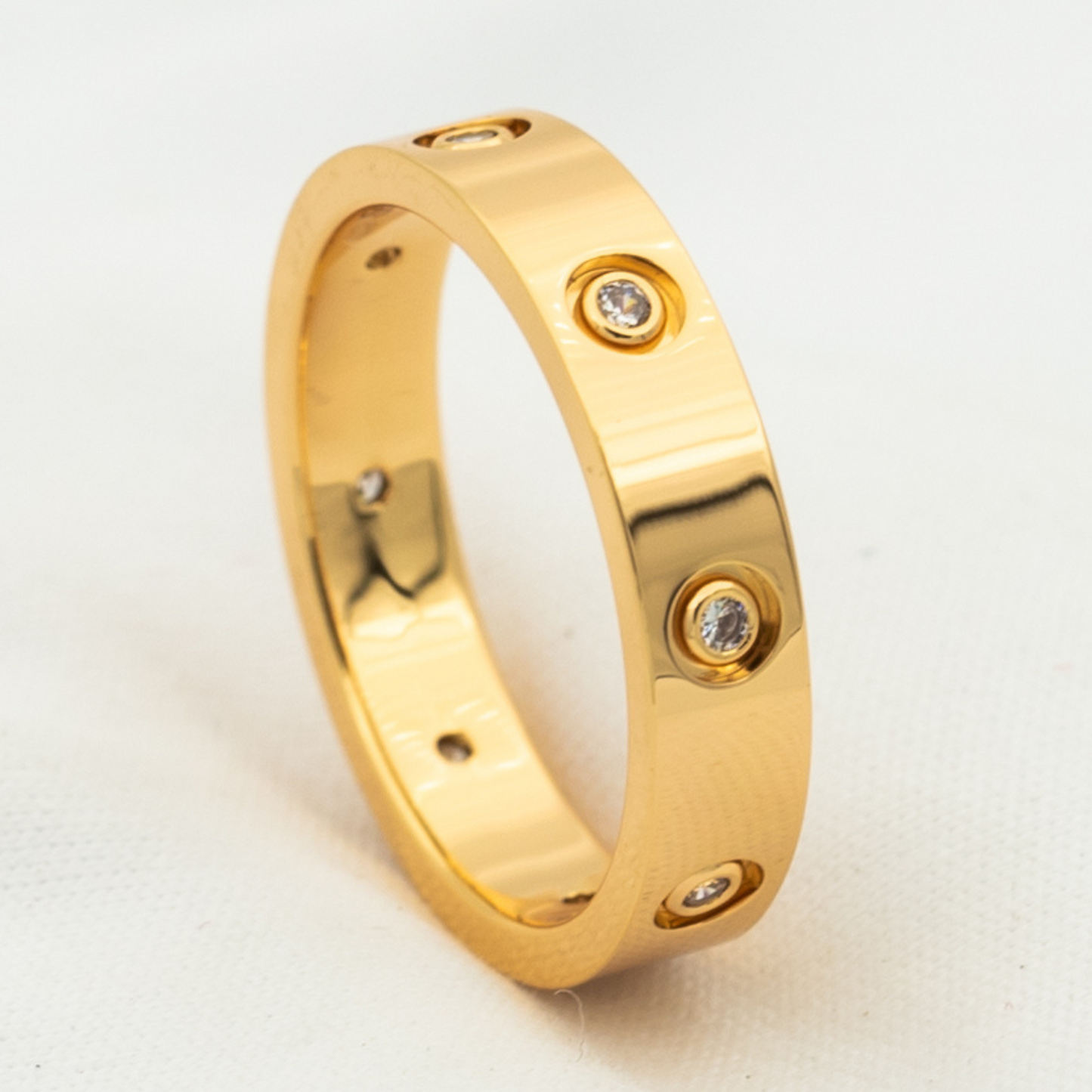 [Eternal Jewelry]LOVE RING 3.6MM 8 DIAMONDS