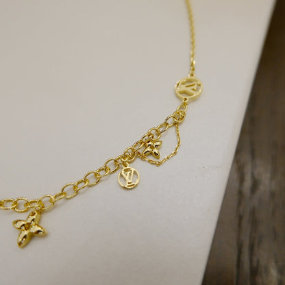 [Eternal Jewelry]BLOOMING SUPPLE NECKLACE BRASS