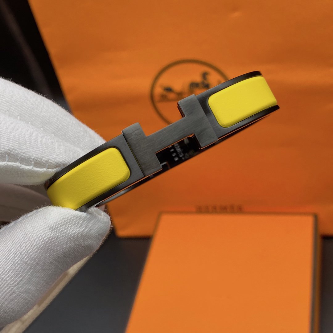 [Eternal Jewelry]CLIC HM SO BLACK YELLOW BRACELET