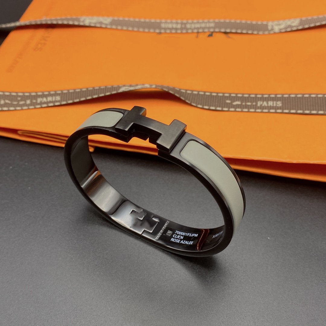[Eternal Jewelry]CLIC HM SO BLACK GREY BRACELET