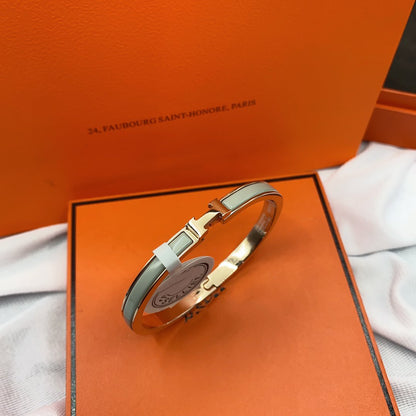 [Eternal Jewelry]CLASSIC HM CLIC GREEN 8MM ENAMEL BRACELET