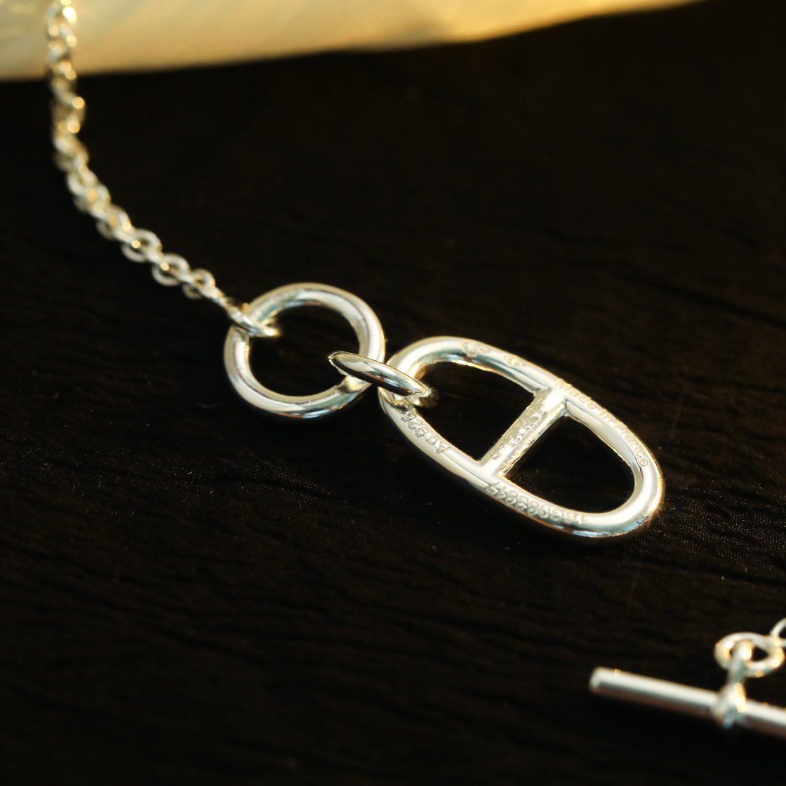 [Eternal Jewelry]HM CHAINE D'ANCRE PENDANT NECKLACE STERLING SILVER